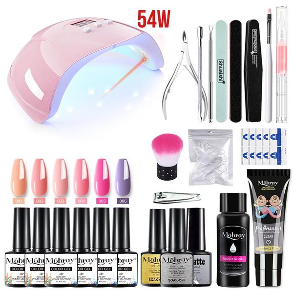 nail art kits mobary manicure set with uv nails drying lamp extension gel polish soak off tools
nail art kits mobary manicure set with uv nails drying lamp extension gel polish soak off tools