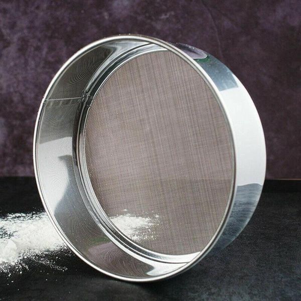 baking & pastry tools kitchen mesh flour sifter household stainless steel round sieve strainer shareker cake tool
baking & pastry tools kitchen mesh flour sifter household stainless steel round sieve strainer shareker cake tool