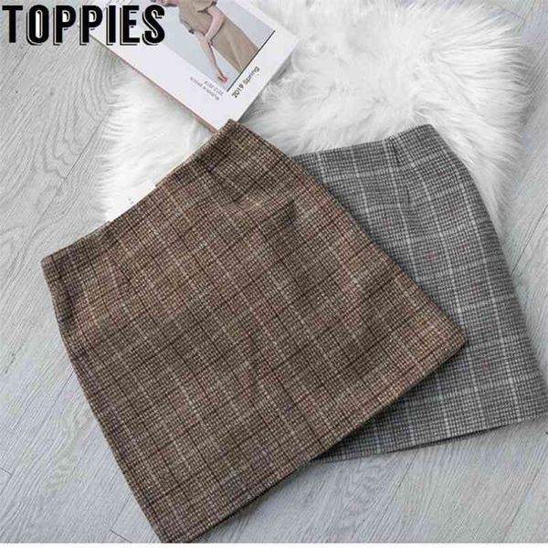 vintage plaid woolen mini skirts korean fashion women high waist a-line autumn winter streetwear 210421, Black
vintage plaid woolen mini skirts korean fashion women high waist a-line autumn winter streetwear 210421, Black