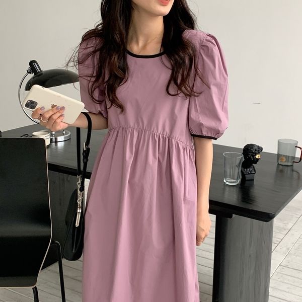 casual dresses age-reducing playful edging, contrasting color, back lace design, high waist slimming puff sleeve dress, three col, Black;gray
casual dresses age-reducing playful edging, contrasting color, back lace design, high waist slimming puff sleeve dress, three col, Black;gray