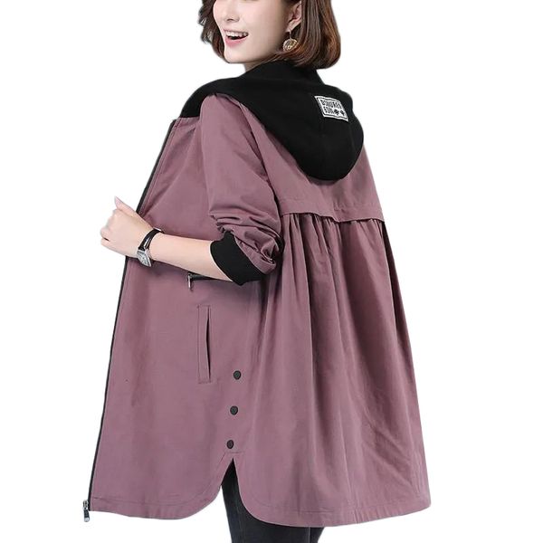 women's trench coats mainly women's coat with a hood, windbreaker for large-scale women ah690 vktc, Tan;black
women's trench coats mainly women's coat with a hood, windbreaker for large-scale women ah690 vktc, Tan;black