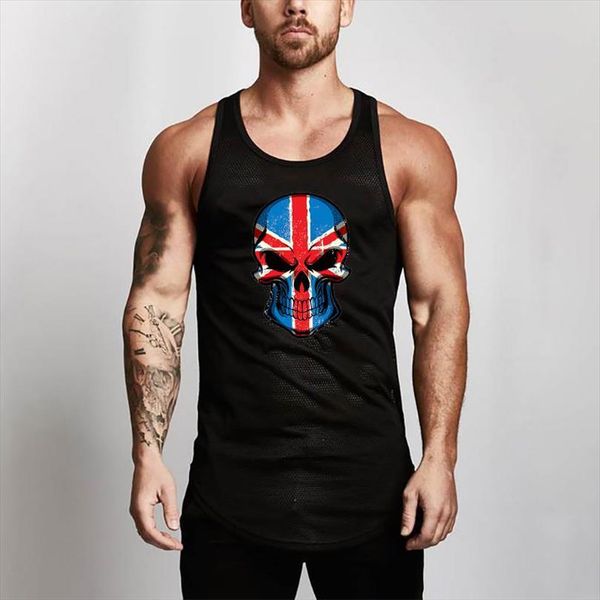 brand mesh clothing bodybuilding fitness men tank workout uk skulls print vest fashion stringer sportswear undershirt, White;black
brand mesh clothing bodybuilding fitness men tank workout uk skulls print vest fashion stringer sportswear undershirt, White;black