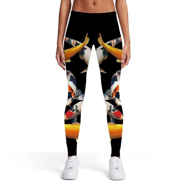 women's leggings kyku fish women animal elastic harajuku trousers womens pants casual slim skinny ladies, Black
women's leggings kyku fish women animal elastic harajuku trousers womens pants casual slim skinny ladies, Black