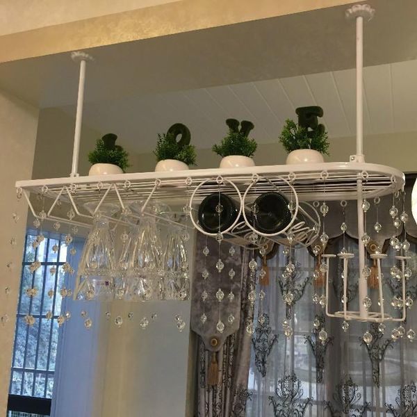 tablewine racks european bar glass frame upside down goblet rack of hanging household ornaments
tablewine racks european bar glass frame upside down goblet rack of hanging household ornaments