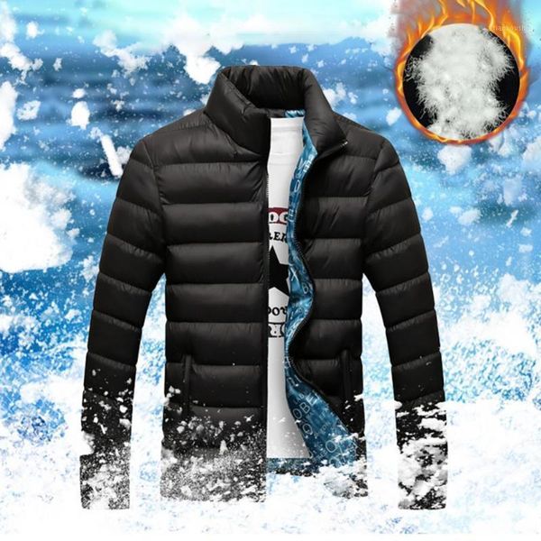 men's down & parkas winter jacket coat baseball thick zipper windbreaker sports running solid cotton, Black
men's down & parkas winter jacket coat baseball thick zipper windbreaker sports running solid cotton, Black