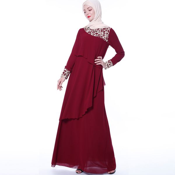 new high-end turkey muslim abaya dress women lace splice elegant hijab dress musulman kimono caftan dubai arab islamic clothing, Red
new high-end turkey muslim abaya dress women lace splice elegant hijab dress musulman kimono caftan dubai arab islamic clothing, Red