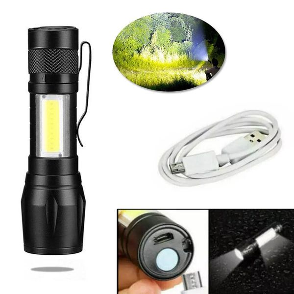 flashlights torches 3 modes usb powered 1000 lumens portable cob led outdoor waterproof camping focusing
flashlights torches 3 modes usb powered 1000 lumens portable cob led outdoor waterproof camping focusing