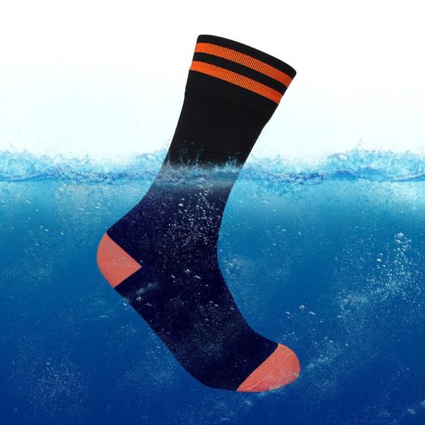 sports socks waterproof outdoor sport hiking cycling thick warm comfort, Black 
sports socks waterproof outdoor sport hiking cycling thick warm comfort, Black