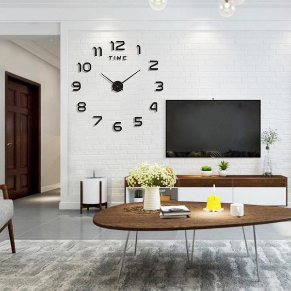 wall clocks creative minimalist large-size digital clock ark force 3d european living room sticker watch diy
wall clocks creative minimalist large-size digital clock ark force 3d european living room sticker watch diy