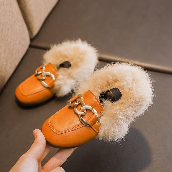 autumn winter girls shoes warm cotton plush fluffy fur kids loafers with metal chain boys flats children flat3154273, Black;grey
autumn winter girls shoes warm cotton plush fluffy fur kids loafers with metal chain boys flats children flat3154273, Black;grey