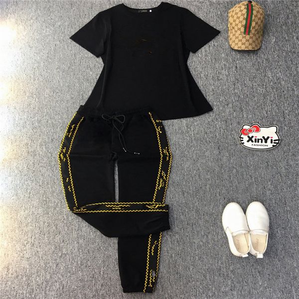 women's tracksuits designer jogging wear clothing sportswear round summerneck pullover casual cotton short-sleeved trousers luxurious c, Gray
women's tracksuits designer jogging wear clothing sportswear round summerneck pullover casual cotton short-sleeved trousers luxurious c, Gray