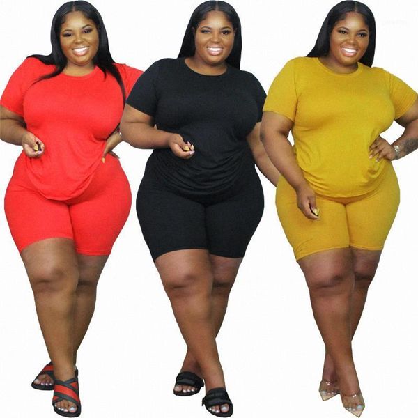 plus size tracksuits summer two piece set solid and biker shorts sets women clothing wholesale joggers tracksuit, Black
plus size tracksuits summer two piece set solid and biker shorts sets women clothing wholesale joggers tracksuit, Black