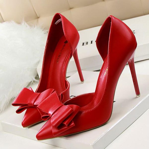 dress shoes bigtree woman pumps .5cm high heels ladies fashion bowknot stiletto women pointed party wedding sandals, Black
dress shoes bigtree woman pumps .5cm high heels ladies fashion bowknot stiletto women pointed party wedding sandals, Black