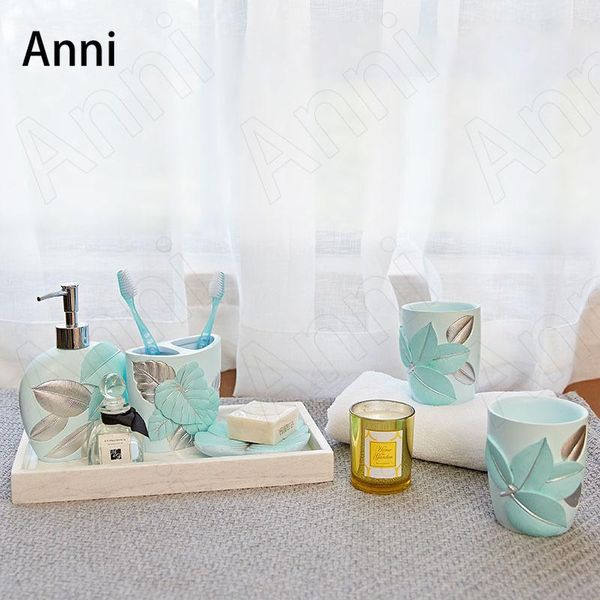 bath accessory set creativity blue bathroom accessories nordic simple household five piece toiletries sets organizer decoration
bath accessory set creativity blue bathroom accessories nordic simple household five piece toiletries sets organizer decoration