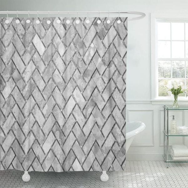 shower curtains gray black and white stone wall abstract pattern herringbone curtain waterproof fabric 60 x 72 inches set with hooks
shower curtains gray black and white stone wall abstract pattern herringbone curtain waterproof fabric 60 x 72 inches set with hooks