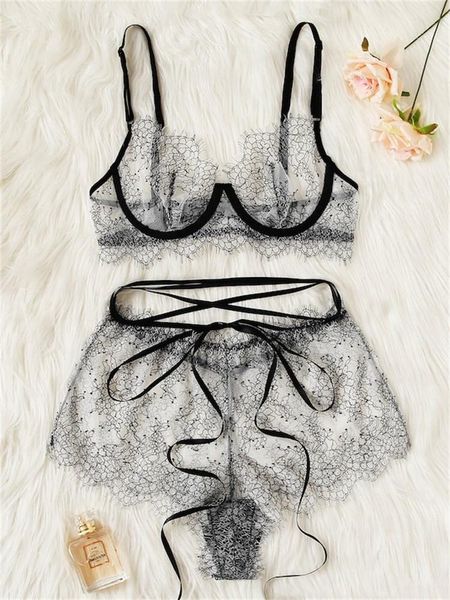 bras sets grey eyelash lace sheer lingerie set women intimates 2021 underwire transparent bra and briefs underwear, Red;black
bras sets grey eyelash lace sheer lingerie set women intimates 2021 underwire transparent bra and briefs underwear, Red;black