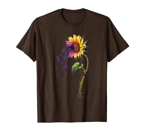 Sarcoidosis Awareness Sunflower Shirt, Mainly pictures