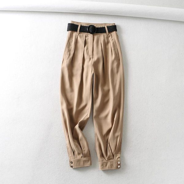 women's pants & capris women fashion pleated harem chic pockets casual trousers female zipper sashes pantalones mujer p618, Black;white
women's pants & capris women fashion pleated harem chic pockets casual trousers female zipper sashes pantalones mujer p618, Black;white