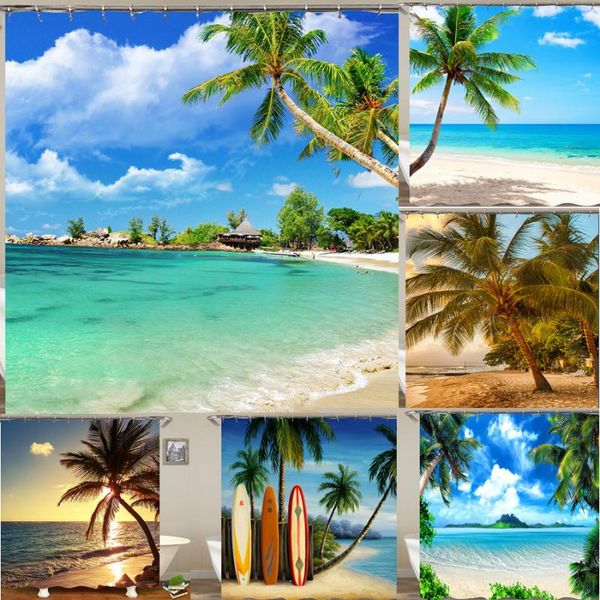 shower curtains summer coconut tree beach flower waterproof curtain bathroom polyester 3d girls boys gifts bath products
shower curtains summer coconut tree beach flower waterproof curtain bathroom polyester 3d girls boys gifts bath products