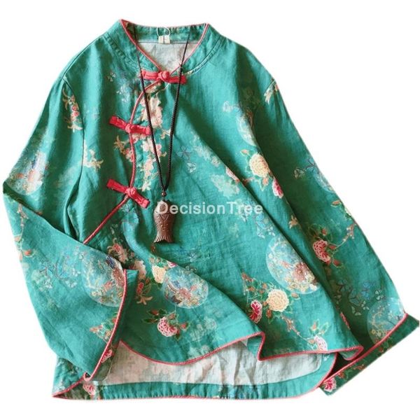 retro cotton chiffon blouse female ethnic style shirt chinese wind flower print tea service women cheongsam hanfu clothing, Red
retro cotton chiffon blouse female ethnic style shirt chinese wind flower print tea service women cheongsam hanfu clothing, Red