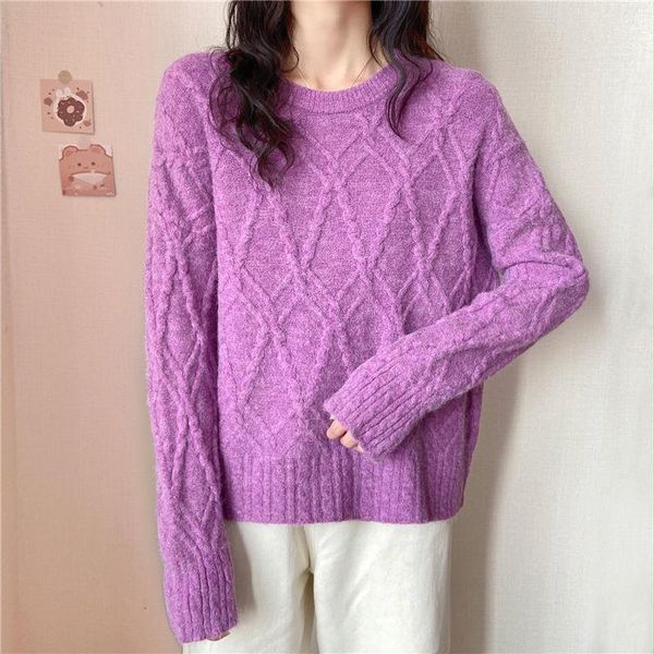 women's sweaters autumn winter knitted sweater oversize women thick long oversized solid cashmere pullovers korean fashion y2k top, White;black
women's sweaters autumn winter knitted sweater oversize women thick long oversized solid cashmere pullovers korean fashion y2k top, White;black