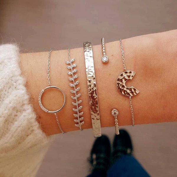 charm bracelets boho gold bracelet for women couple crystal stone anchor friendship fashion 2021 luxury jewelry, Golden;silver
charm bracelets boho gold bracelet for women couple crystal stone anchor friendship fashion 2021 luxury jewelry, Golden;silver