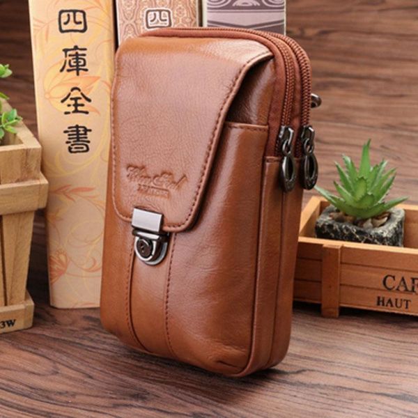 men waist bags genuine leather fashion trend belt hook cell/mobile phone case fanny pack wallet
men waist bags genuine leather fashion trend belt hook cell/mobile phone case fanny pack wallet
