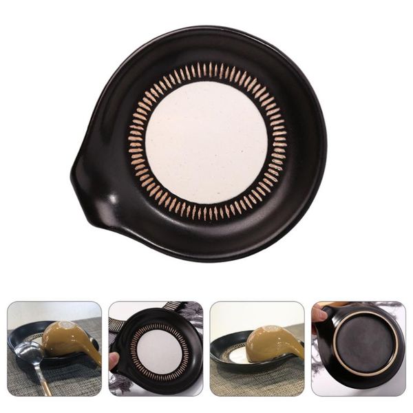 1pc ceramic spoon rest creative holder rack kitchen gadget storage & organization
1pc ceramic spoon rest creative holder rack kitchen gadget storage & organization