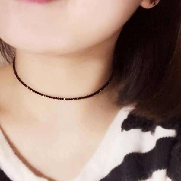 pendant necklaces 2021 black short chain necklace simple charming women's wedding bead choker fashion lady party jewelry girl gifts, Silver
pendant necklaces 2021 black short chain necklace simple charming women's wedding bead choker fashion lady party jewelry girl gifts, Silver