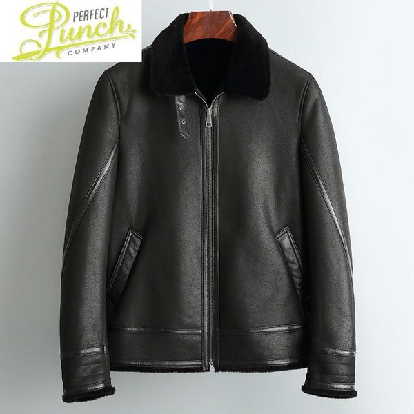 men's leather & faux winter short 2021 real jacket men sheep shearling fur coat stand collar warm wool jackets veste homme r-017 yy668, Black
men's leather & faux winter short 2021 real jacket men sheep shearling fur coat stand collar warm wool jackets veste homme r-017 yy668, Black