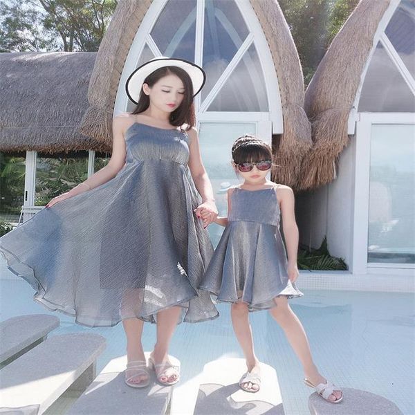 family matching outfits summer mother daughter bress suspender backless beach parent-child holiday e1816 meq5, Blue
family matching outfits summer mother daughter bress suspender backless beach parent-child holiday e1816 meq5, Blue