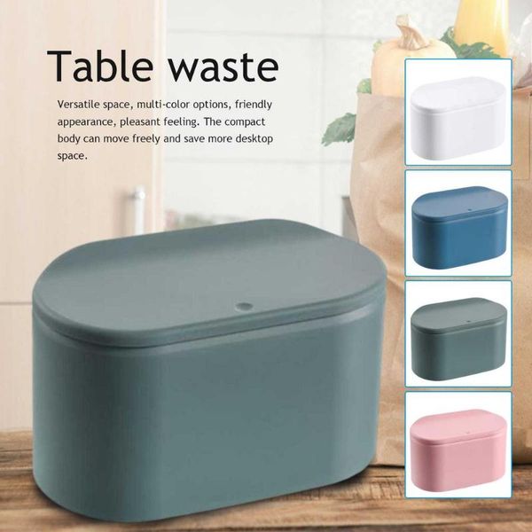 waste bins mini desk multi-function deskpressure capped trash box can kitchen office garbage storage bucket 1piece
waste bins mini desk multi-function deskpressure capped trash box can kitchen office garbage storage bucket 1piece
