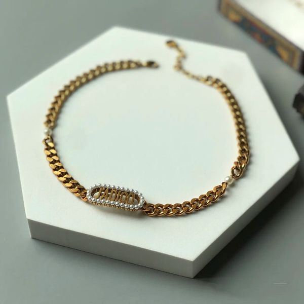 70% off family's new letter pearl neck chain, collarbone choker necklace, women's brass old bracelet, Silver
70% off family's new letter pearl neck chain, collarbone choker necklace, women's brass old bracelet, Silver