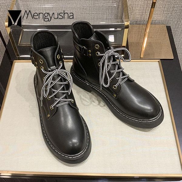 boots celebrity women british lace up riding pu leather shoes round toe motorcycle botines mujer 2021 winter plush short botas, Black
boots celebrity women british lace up riding pu leather shoes round toe motorcycle botines mujer 2021 winter plush short botas, Black