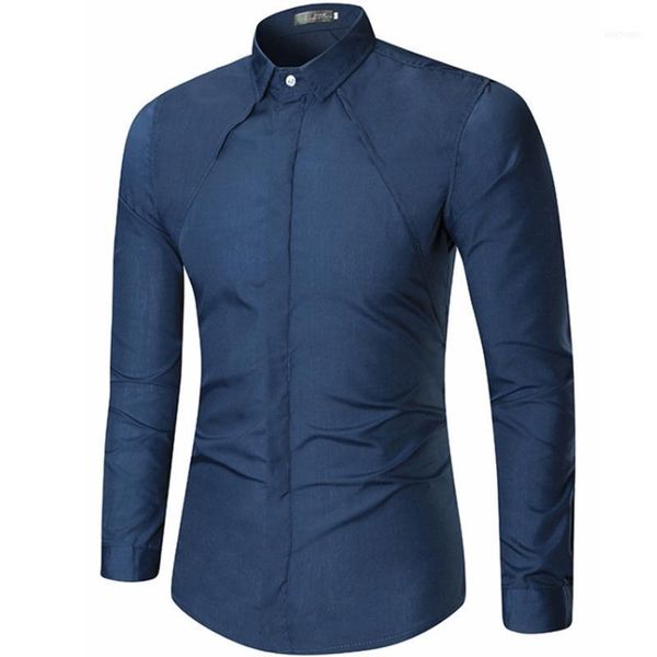 men's dress shirts brand 2021 fashion male shirt long-sleeves solid simple mens slim men 2xl qing1, White;black
men's dress shirts brand 2021 fashion male shirt long-sleeves solid simple mens slim men 2xl qing1, White;black