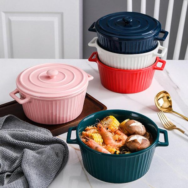 double ear ceramic bowl with lid home salad instant noodle color glazed microwave-heatable stockpot kitchen supply bowls
double ear ceramic bowl with lid home salad instant noodle color glazed microwave-heatable stockpot kitchen supply bowls