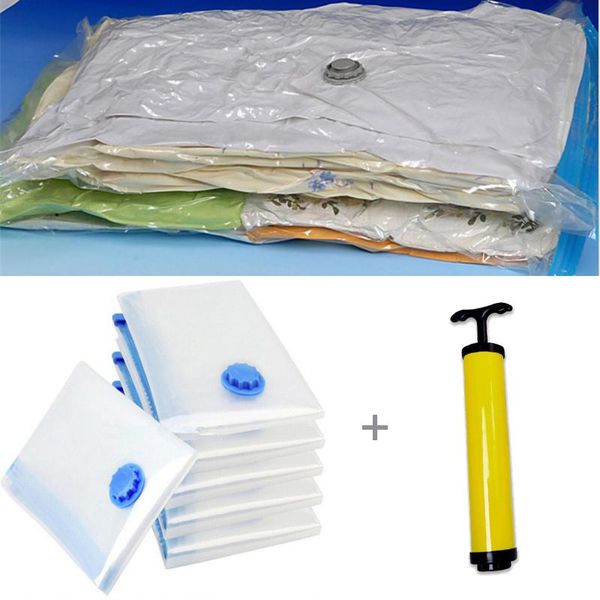 storage bags 7pcs/set vacuum bag with hand pump home organizer transparent border clothes seal compressed travel space save
storage bags 7pcs/set vacuum bag with hand pump home organizer transparent border clothes seal compressed travel space save