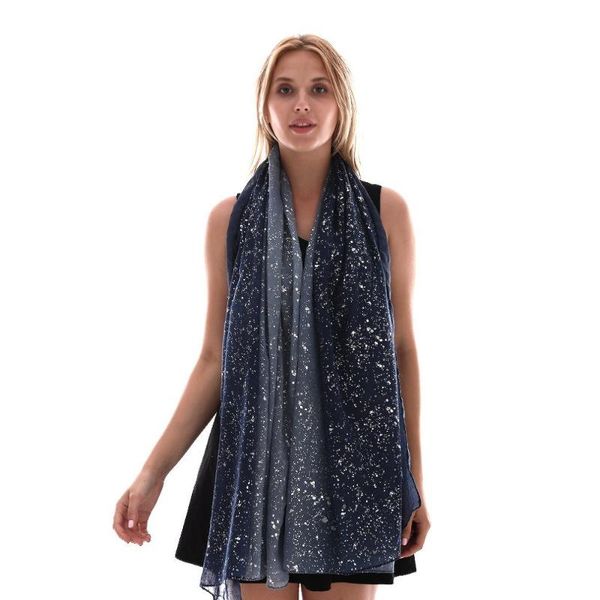 scarves 2021 fashion gradient shiny dot viscose hijab scarf shawls lady shimmer pashmina stole muslim wrap headband 180*90cm, Blue;gray
scarves 2021 fashion gradient shiny dot viscose hijab scarf shawls lady shimmer pashmina stole muslim wrap headband 180*90cm, Blue;gray