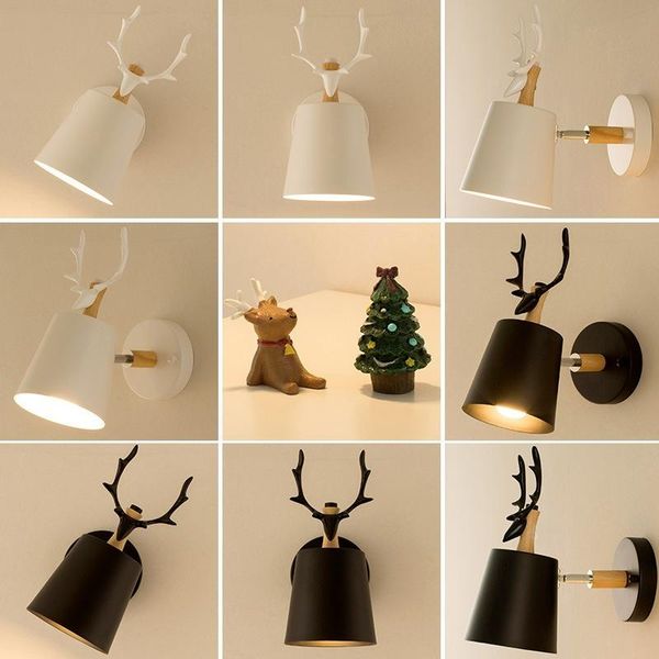wall lamp nordic bedroom simple modern bedside antlers creative living room study balcony
wall lamp nordic bedroom simple modern bedside antlers creative living room study balcony