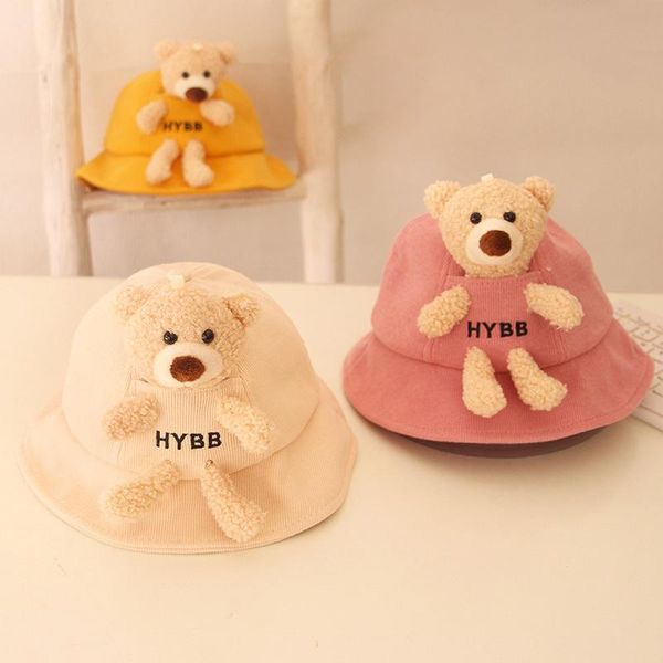 caps & hats menoea 1 pc kids girls baby 3d bear cute toddler cartoon letter children's woolen autumn winter pography props, Yellow 
caps & hats menoea 1 pc kids girls baby 3d bear cute toddler cartoon letter children's woolen autumn winter pography props, Yellow