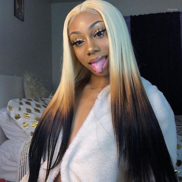 ombre 3t silky straight 13x6 lace front wigs for balck women glueless 180density 613 full human hair bleached knots1, Black;brown
ombre 3t silky straight 13x6 lace front wigs for balck women glueless 180density 613 full human hair bleached knots1, Black;brown