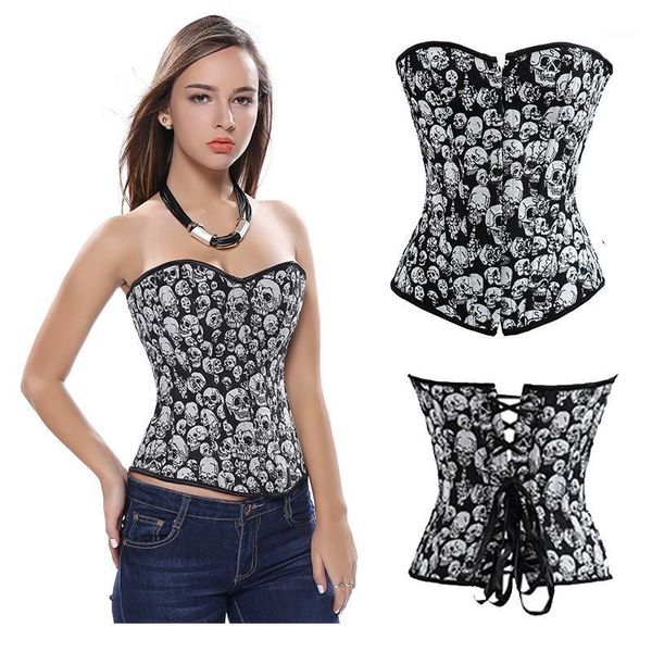 bustiers & corsets 2021gothic horror skull underbust corset and waist cincher workout shape body belt plus size lingerie for lady, Black;white
bustiers & corsets 2021gothic horror skull underbust corset and waist cincher workout shape body belt plus size lingerie for lady, Black;white