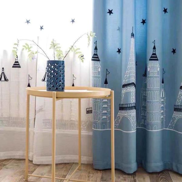 blackout window curtain blue pink children's bedroom curtains living room cloth voile & drapes
blackout window curtain blue pink children's bedroom curtains living room cloth voile & drapes