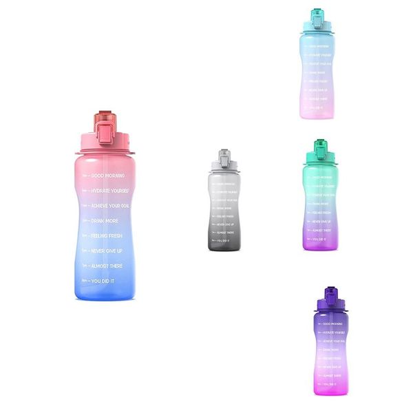 water bottle sport with straw & time marker, 64 oz gallon tritan , leak proof, for outdoor, fitness, gym
water bottle sport with straw & time marker, 64 oz gallon tritan , leak proof, for outdoor, fitness, gym