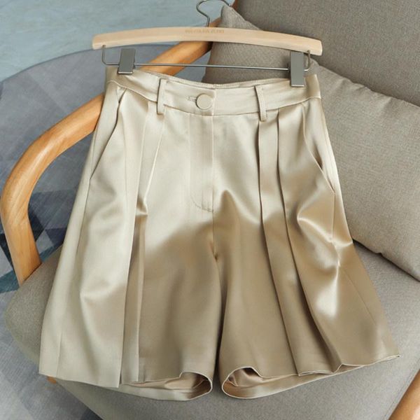 women's shorts women high waist korean style luxury designer office ladies work formal fashion elegant summer trousers female plus size, White;black
women's shorts women high waist korean style luxury designer office ladies work formal fashion elegant summer trousers female plus size, White;black