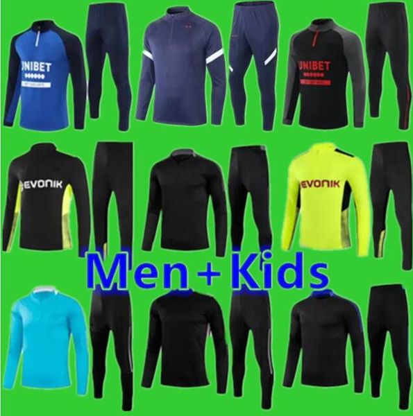 2021 2022 men kids soccer tracksuit training suit jerseys kits 21 22 mens + kid football tracksuits jogging jacket chandal futbol, Black
2021 2022 men kids soccer tracksuit training suit jerseys kits 21 22 mens + kid football tracksuits jogging jacket chandal futbol, Black