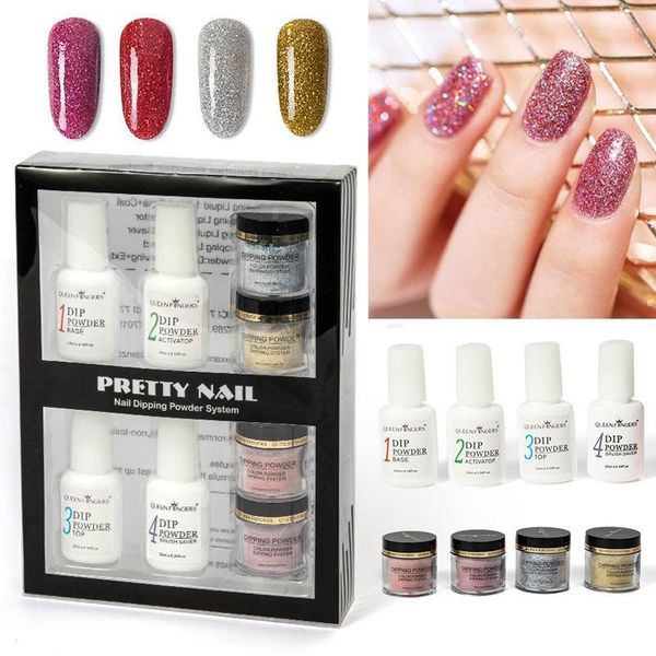 8pc nail set infiltration glitter chrome with bond bottom gel sealing layer dipping powders pigment dust desiccant manicure red1, Silver;gold
8pc nail set infiltration glitter chrome with bond bottom gel sealing layer dipping powders pigment dust desiccant manicure red1, Silver;gold