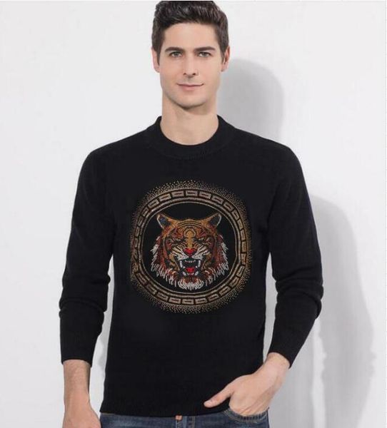 men's sweaters designer rhinestone design sweater hip hoptee fashion men'clothes, White;black
men's sweaters designer rhinestone design sweater hip hoptee fashion men'clothes, White;black