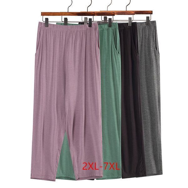 women's pants & capris 2xl-7xl plus size pajama women lounge wear cotton sleepwear spring summer bottoming fat mm elasticity homew, Black;white
women's pants & capris 2xl-7xl plus size pajama women lounge wear cotton sleepwear spring summer bottoming fat mm elasticity homew, Black;white