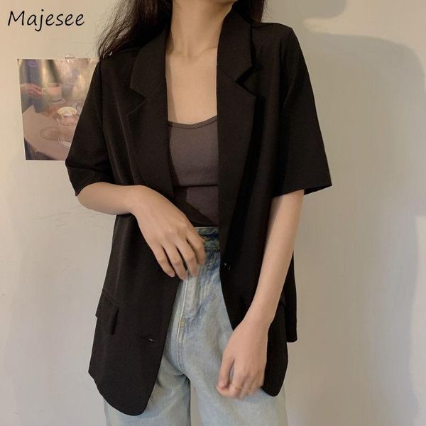 women's suits & blazers women comfortable solid button ulzzang chic elegant classy tender fashion all-match mature ladies stylish, White;black
women's suits & blazers women comfortable solid button ulzzang chic elegant classy tender fashion all-match mature ladies stylish, White;black